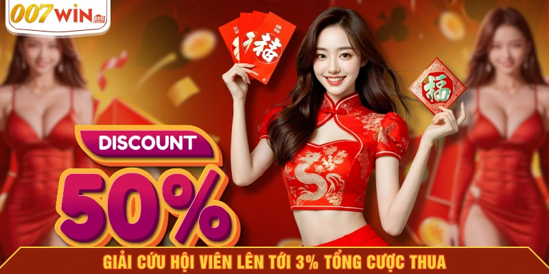Giải cứu hội viên lên tới 3% tổng cược thua Giải cứu hội viên lên tới 3% tổng cược thua